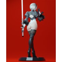 White-Haired Android Girl | ESMonster