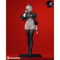 White-Haired Android Girl | ESMonster