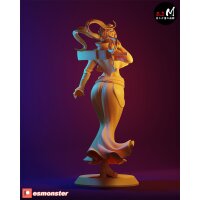 Blonde Armored Warrior Woman | ESMonster