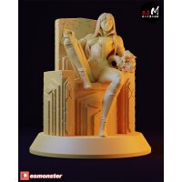 Black-Haired Vampire Woman | ESMonster