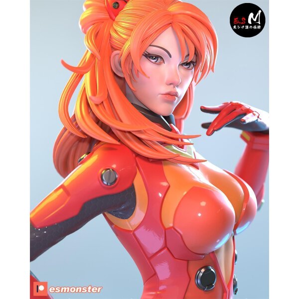 Red-Haired Bodysuit Girl | ESMonster
