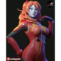 Red-Haired Bodysuit Girl | ESMonster