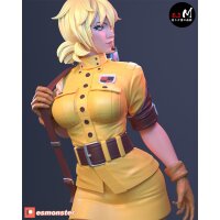 Blonde Female Warrior | ESMonster