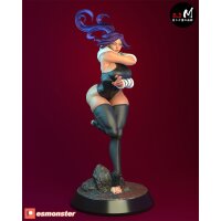 Black Cat Ninja Girl | ESMonster