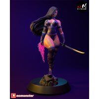 Purple-Clad Woman | ESMonster