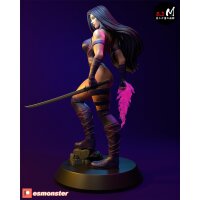 Purple-Clad Woman | ESMonster