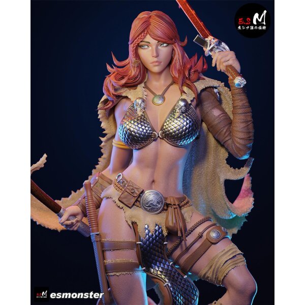 Crimson-Haired Warrior | ESMonster