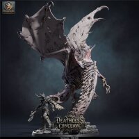 Red Dracolich Attack (75mm base) von Rescale Miniatures aus Deathless Conclave