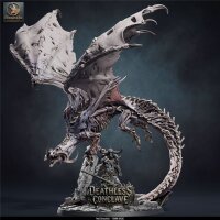 Red Dracolich Attack (75mm base) von Rescale Miniatures aus Deathless Conclave