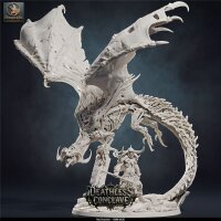 Red Dracolich Attack (75mm base) von Rescale Miniatures aus Deathless Conclave