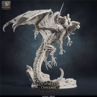 Red Dracolich Cry (75mm base) von Rescale Miniatures aus Deathless Conclave
