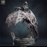 Red Dracolich Fly (75mm base) von Rescale Miniatures aus Deathless Conclave