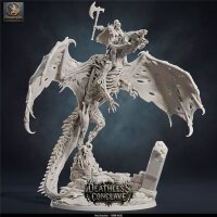 Red Dracolich Fly (75mm base) von Rescale Miniatures aus Deathless Conclave