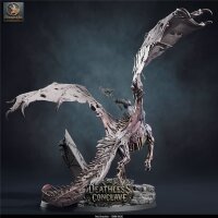 Red Dracolich Sneaky (75mm base) von Rescale Miniatures aus Deathless Conclave