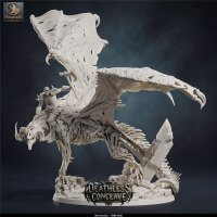 Red Dracolich Sneaky (75mm base) von Rescale Miniatures aus Deathless Conclave