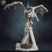 Red Dracolich Stand (75mm base) von Rescale Miniatures aus Deathless Conclave