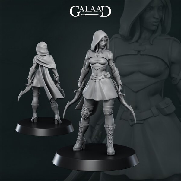 Female Rogue / Thief von Galaad Miniatures aus October 2025 Release