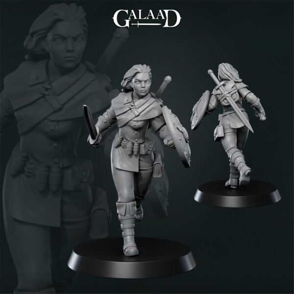 Female Adventurer von Galaad Miniatures aus October 2025 Release