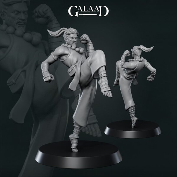 Monk Fighter von Galaad Miniatures aus October 2025 Release