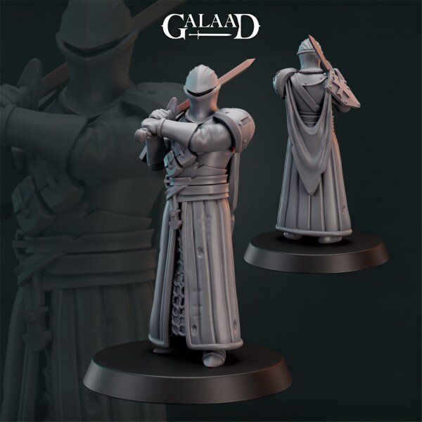 Knight Bodyguard von Galaad Miniatures aus Knights Back from War