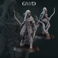 Female Forest Ranger 02 von Galaad Miniatures aus Forest...