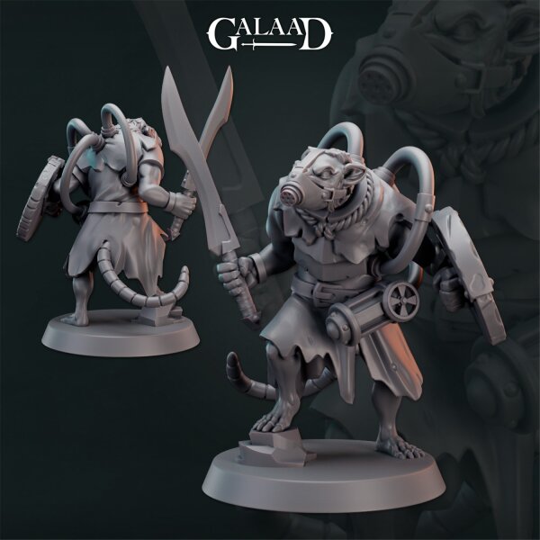 Ratfolk Gas Mask von Galaad Miniatures aus Ratfolk Release