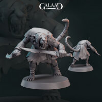 Ratfolk Dual Daggers 02 von Galaad Miniatures aus Ratfolk...