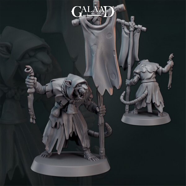 Ratfolk Banner von Galaad Miniatures aus Ratfolk Release