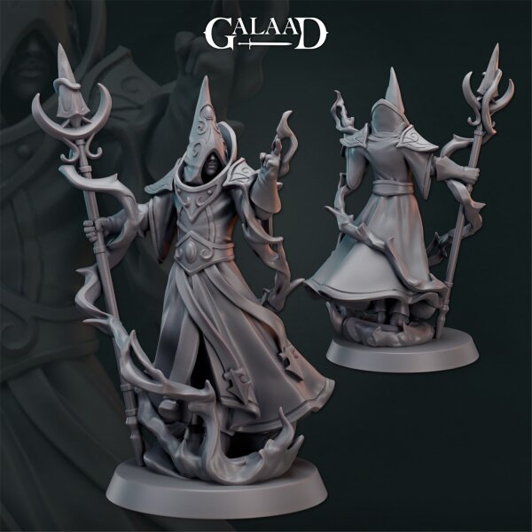 Elf Wizard von Galaad Miniatures aus January 2025 Release