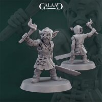 Goblin Barbarian with Torch von Galaad Miniatures aus...