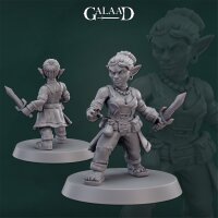 Female Goblin Dagger von Galaad Miniatures aus Goblins #2...