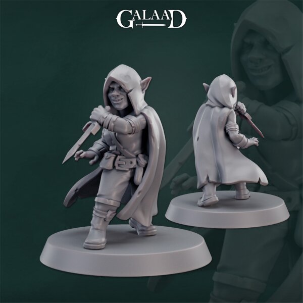 Goblin Assassin von Galaad Miniatures aus Goblins #2 Release