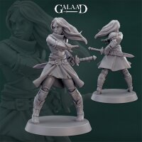 Female Sword Fighter von Galaad Miniatures aus Warriors...