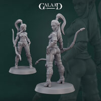 Elf Female Ranger 01 von Galaad Miniatures aus Rangers...