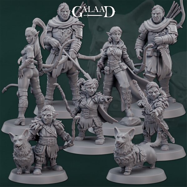 Rangers Release Set von Galaad Miniatures