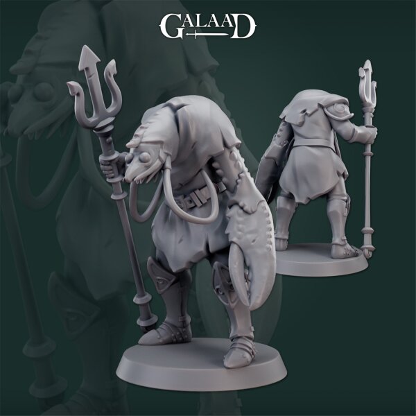 Cursed Shrimp Knight von Galaad Miniatures aus Cursed Cultists Release