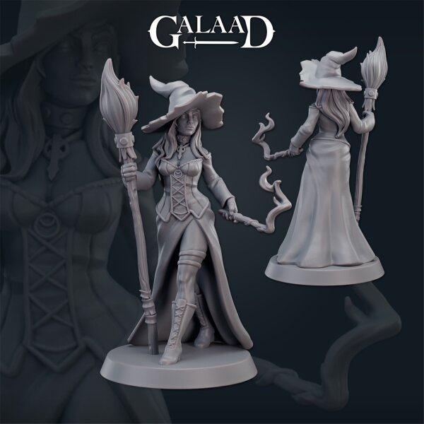 Female Witch Wand von Galaad Miniatures aus Witches and Little Monsters