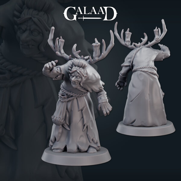 Cursed Witch 03 von Galaad Miniatures aus Cursed Witch