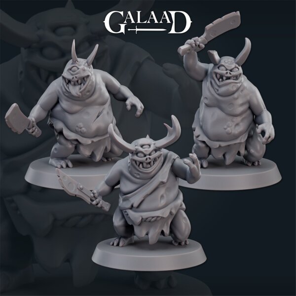 Little Rotten Monsters Set von Galaad Miniatures