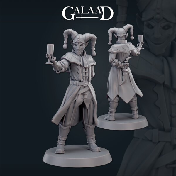 Jester 01 von Galaad Miniatures aus Royal Court July Release