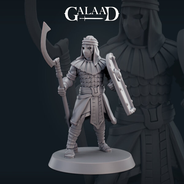 Egyptian Fighter 01 von Galaad Miniatures aus Mummies and Egyptian Fighters