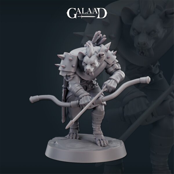 Male Gnoll 04 von Galaad Miniatures aus Gnoll Release
