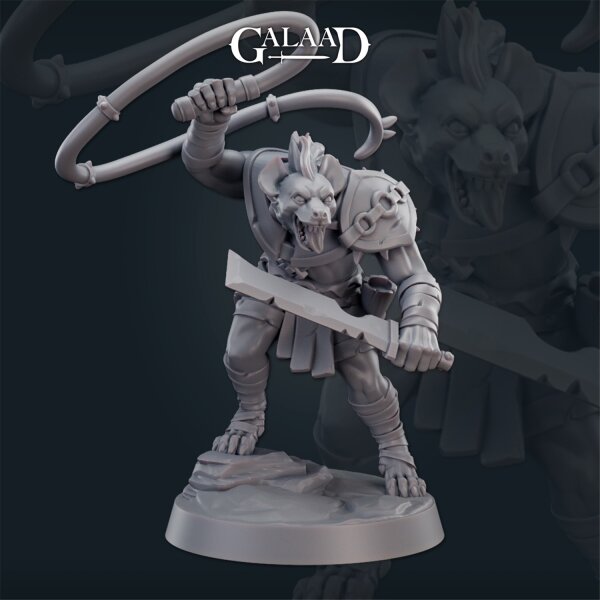 Male Gnoll 03 von Galaad Miniatures aus Gnoll Release