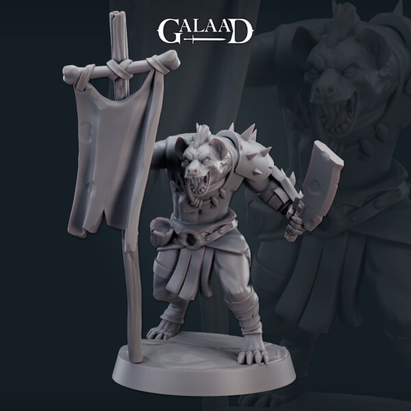 Male Gnoll 02 von Galaad Miniatures aus Gnoll Release
