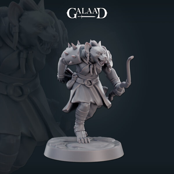 Female Gnoll 02 von Galaad Miniatures aus Gnoll Release