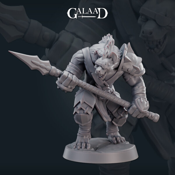 Big Gnoll 02 von Galaad Miniatures aus Gnoll Release