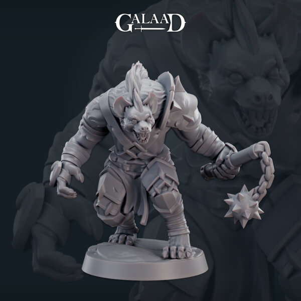 Big Gnoll 01 von Galaad Miniatures aus Gnoll Release