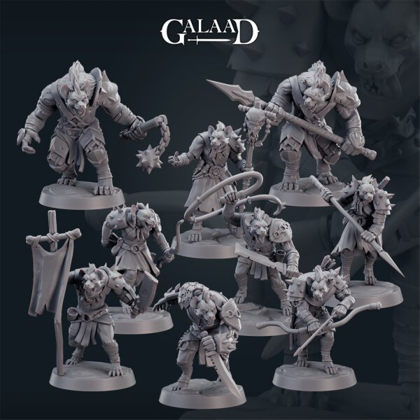 Gnoll Release Set von Galaad Miniatures