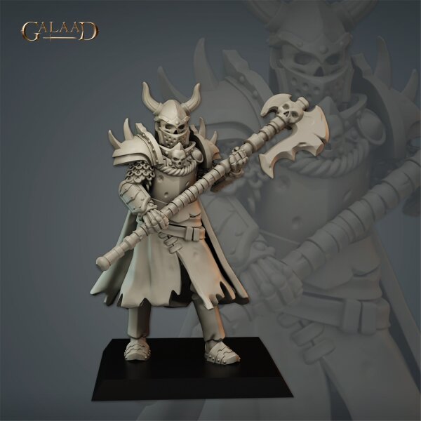 Skeleton Warrior 03 von Galaad Miniatures aus Skeletons Squad Prebuild and Modular