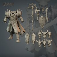 Skeleton Warrior 02 von Galaad Miniatures aus Skeletons Squad Prebuild and Modular